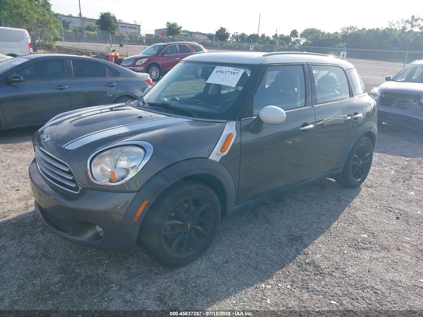 2012 Mini VIN WMWZB3C55CWM04467 IAAI salvage auction — NORMAL WEAR, Clear (Florida), sold $1,225 on 2026-07-30 (photo 2)