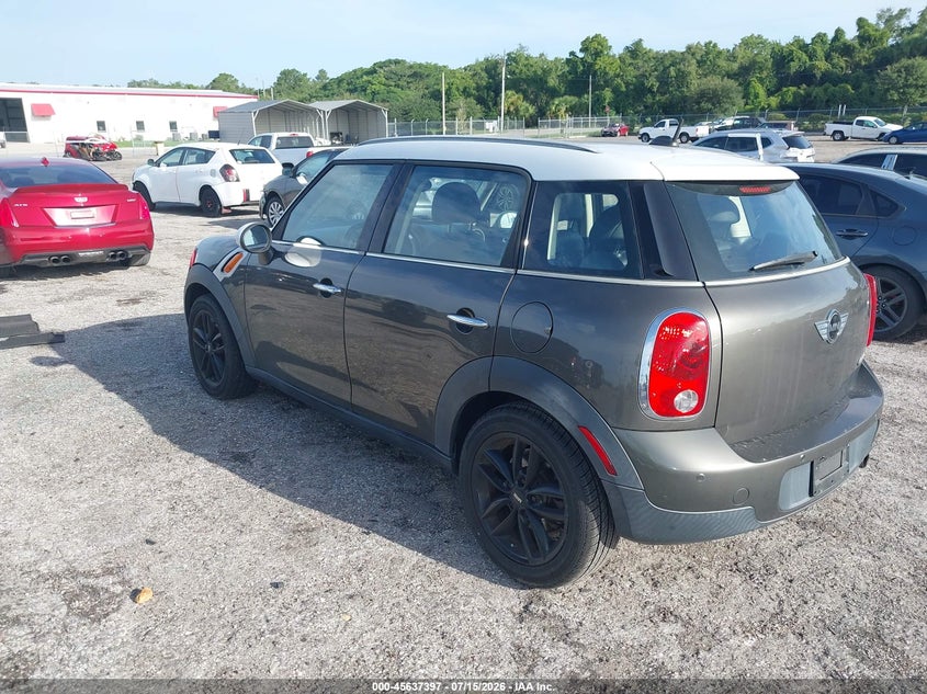 2012 Mini VIN WMWZB3C55CWM04467 IAAI salvage auction — NORMAL WEAR, Clear (Florida), sold $1,225 on 2026-07-30 (photo 3)