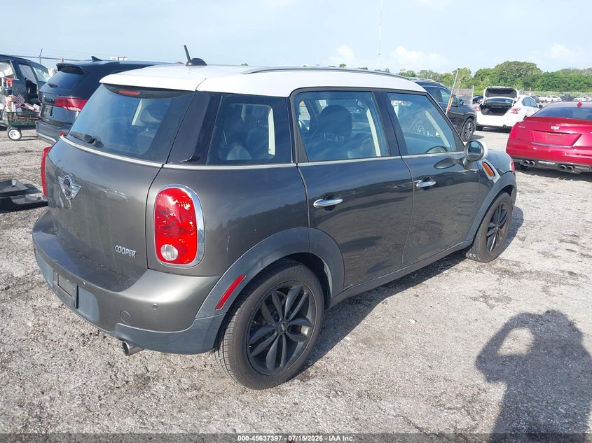 2012 Mini VIN WMWZB3C55CWM04467 IAAI salvage auction — NORMAL WEAR, Clear (Florida), sold $1,225 on 2026-07-30 (photo 4)
