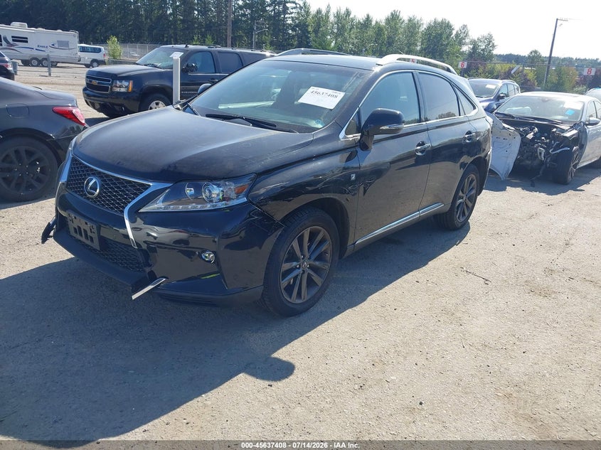 2015 Lexus Rx VIN 2T2BK1BA0FC329564 IAAI salvage auction — FRONT END, Bill Of Sale (Washington), sold $12,800 on 2026-07-25 (photo 2)