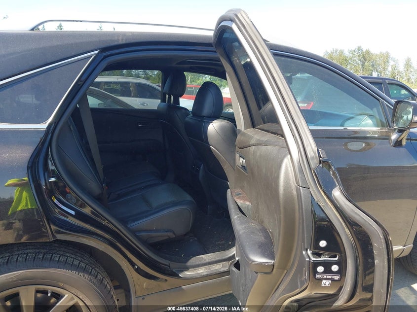 2015 Lexus Rx VIN 2T2BK1BA0FC329564 IAAI salvage auction — FRONT END, Bill Of Sale (Washington), sold $12,800 on 2026-07-25 (photo 8)