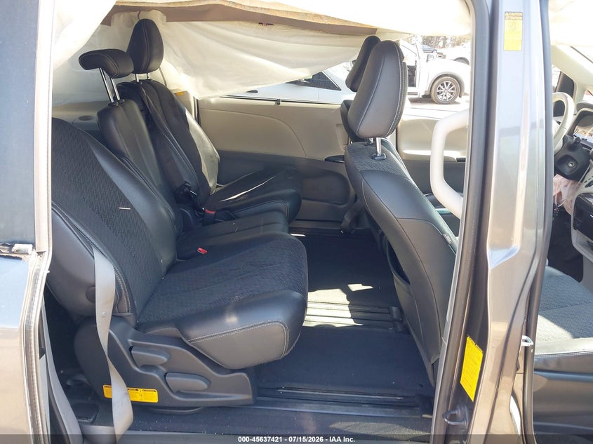 2013 Toyota Sienna VIN 5TDXK3DC1DS396733 IAAI salvage auction — FRONT END, Salvage (California), sold $25 on 2026-07-28 (photo 8)