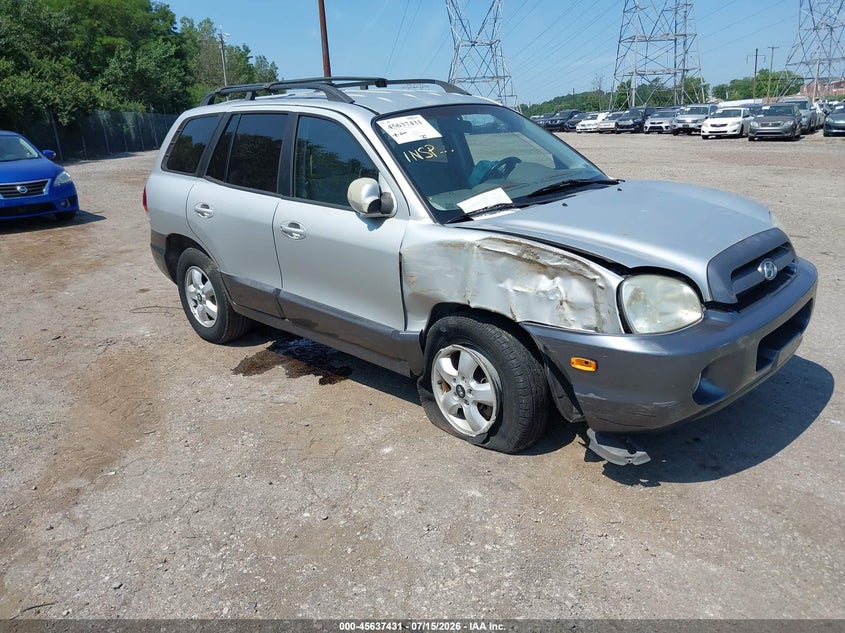 2006 Hyundai Santa fe VIN KM8SC73D86U108192 IAAI salvage auction — FRONT END, Salvage (Pennsylvania), sold $325 on 2026-07-31 (photo 1)