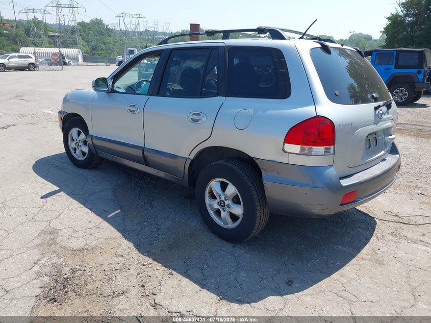 2006 Hyundai Santa fe VIN KM8SC73D86U108192 IAAI salvage auction — FRONT END, Salvage (Pennsylvania), sold $325 on 2026-07-31 (photo 3)
