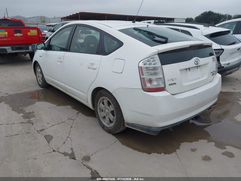 2007 Toyota Prius VIN JTDKB20U077615036 IAAI salvage auction — NORMAL WEAR, Original (Texas), sold $525 on 2026-07-28 (photo 3)