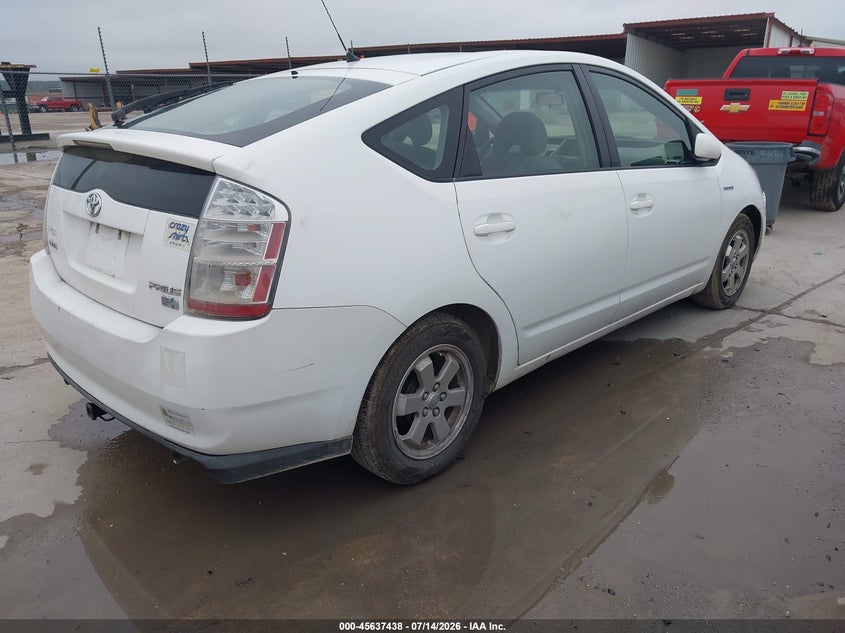 2007 Toyota Prius VIN JTDKB20U077615036 IAAI salvage auction — NORMAL WEAR, Original (Texas), sold $525 on 2026-07-28 (photo 4)