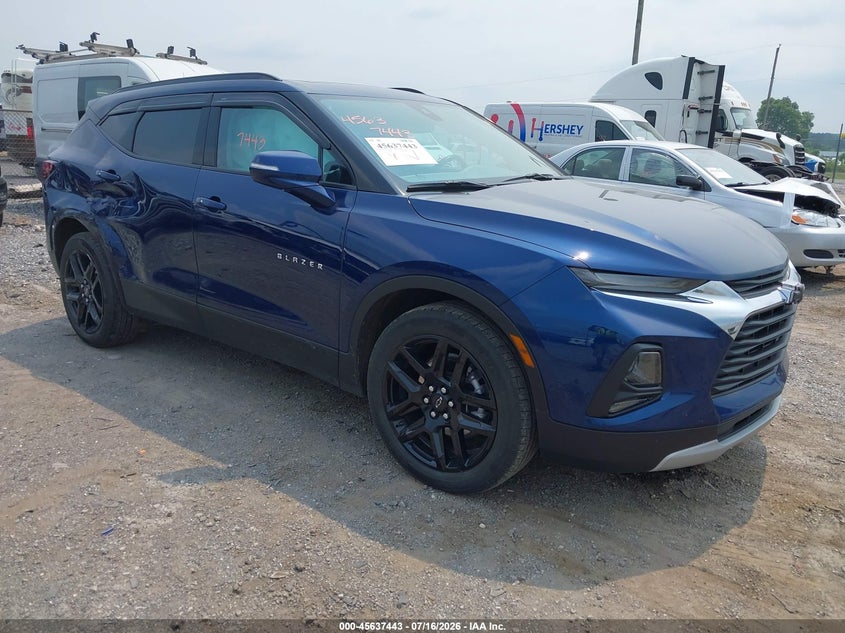 2022 Chevrolet Blazer VIN 3GNKBJRS7NS195101 — IAAI salvage auction photo