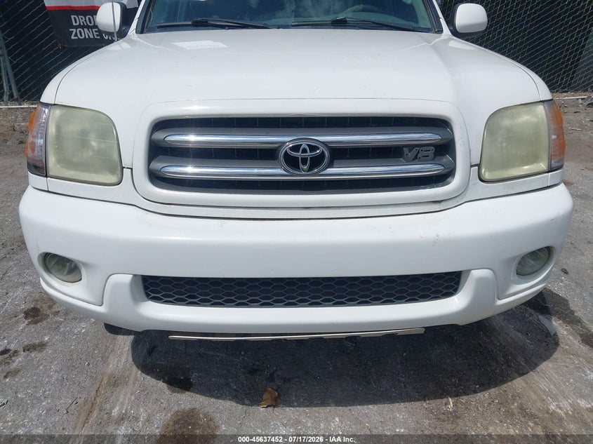 2003 Toyota Sequoia VIN 5TDBT48A53S158145 IAAI salvage auction — NORMAL WEAR, Clear (Kansas), sold $300 on 2026-07-29 (photo 6)