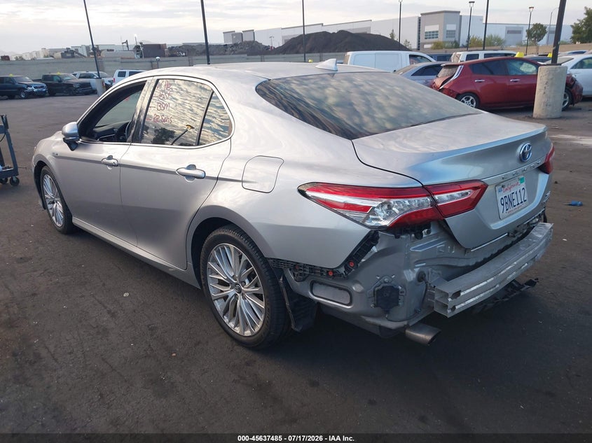 2018 Toyota Camry VIN 4T1B21HK0JU003873 IAAI salvage auction — RIGHT REAR, Salvage Certificate (California), sold $9,100 on 2026-07-31 (photo 3)