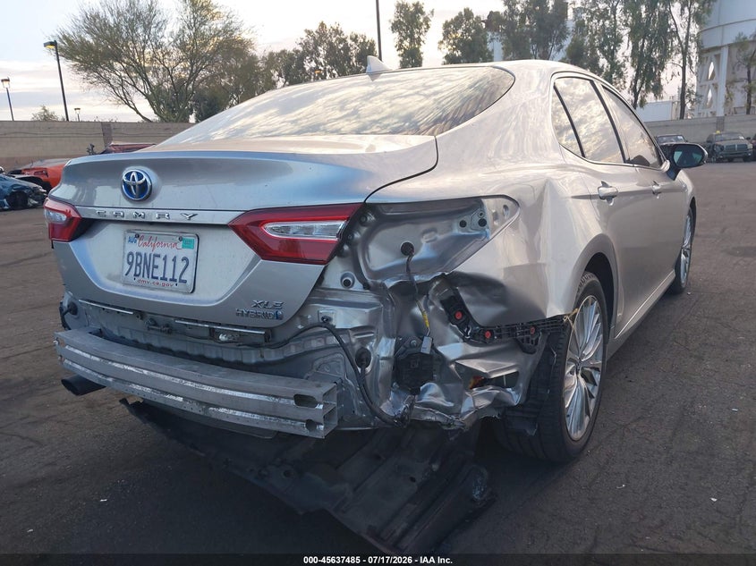 2018 Toyota Camry VIN 4T1B21HK0JU003873 IAAI salvage auction — RIGHT REAR, Salvage Certificate (California), sold $9,100 on 2026-07-31 (photo 6)