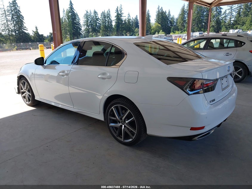 2017 Lexus Gs VIN JTHCZ1BL1HA005731 IAAI salvage auction — FRONT END, Wait Title, sold $7,200 on 2026-08-23 (photo 3)