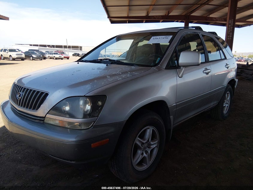 2000 Lexus Rx 300 VIN JT6GF10U0Y0049417 IAAI salvage auction — NORMAL WEAR, Clear (Florida), sold $50 on 2026-07-28 (photo 2)