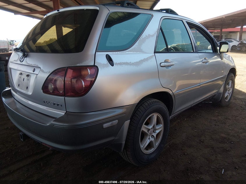 2000 Lexus Rx 300 VIN JT6GF10U0Y0049417 IAAI salvage auction — NORMAL WEAR, Clear (Florida), sold $50 on 2026-07-28 (photo 4)