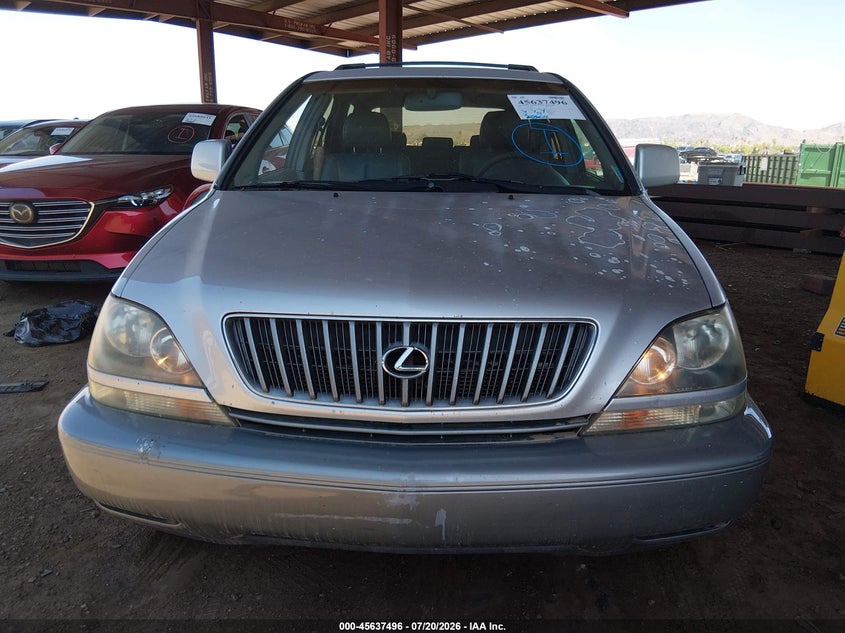 2000 Lexus Rx 300 VIN JT6GF10U0Y0049417 IAAI salvage auction — NORMAL WEAR, Clear (Florida), sold $50 on 2026-07-28 (photo 6)