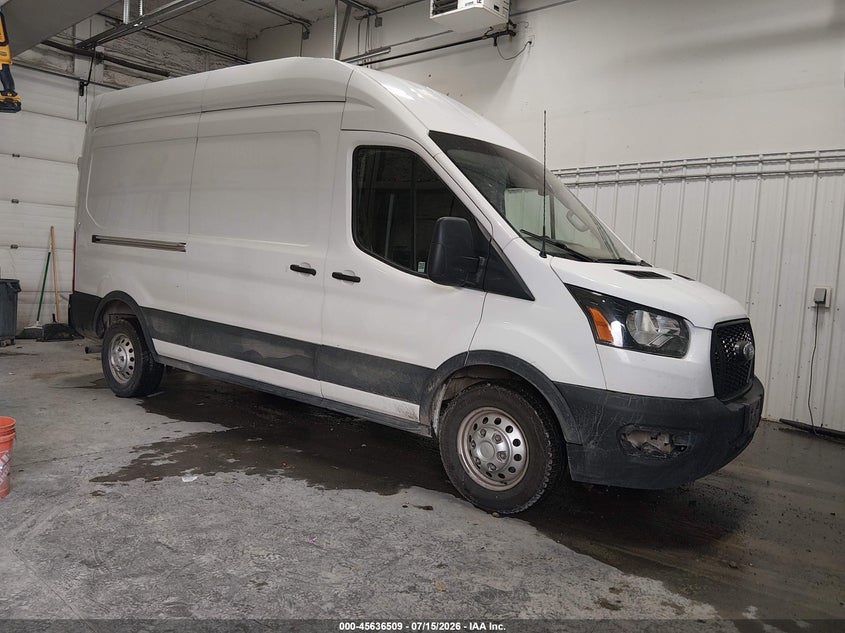 2022 Ford Transit VIN 1FTBR2X88NKA63350 IAAI salvage auction — FRONT & REAR, Salvage Title, sold $19,600 on 2026-07-29 (photo 1)