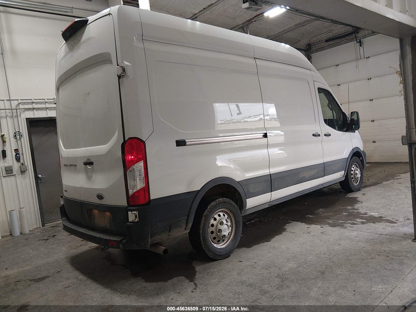 2022 Ford Transit VIN 1FTBR2X88NKA63350 IAAI salvage auction — FRONT & REAR, Salvage Title, sold $19,600 on 2026-07-29 (photo 4)