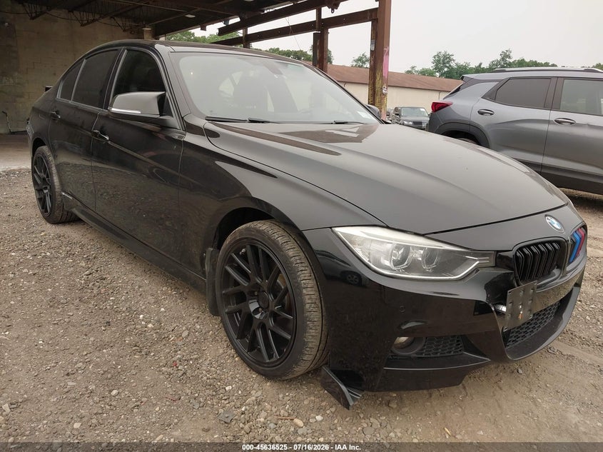 2015 BMW 3er VIN WBA3B3C52FF548259 IAAI salvage auction — REAR END, Mv-907A (New York), sold $2,975 on 2026-07-28 (photo 1)