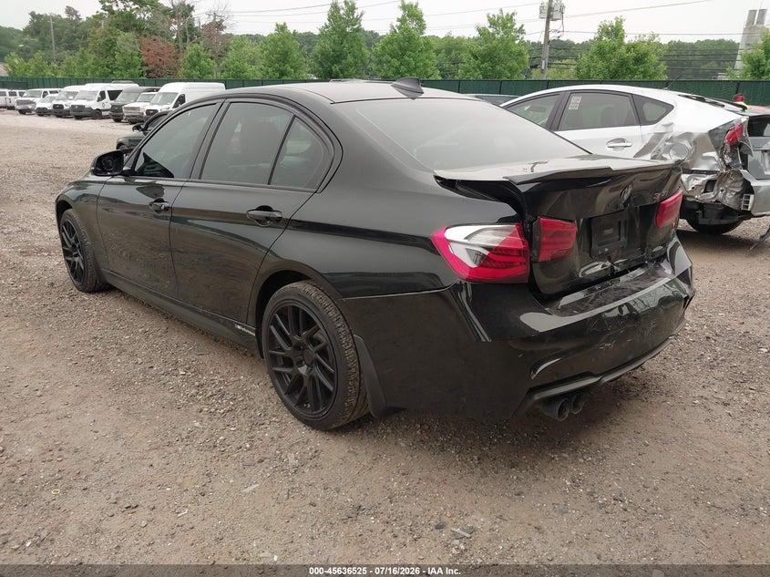 2015 BMW 3er VIN WBA3B3C52FF548259 IAAI salvage auction — REAR END, Mv-907A (New York), sold $2,300 on 2026-07-23 (photo 6)