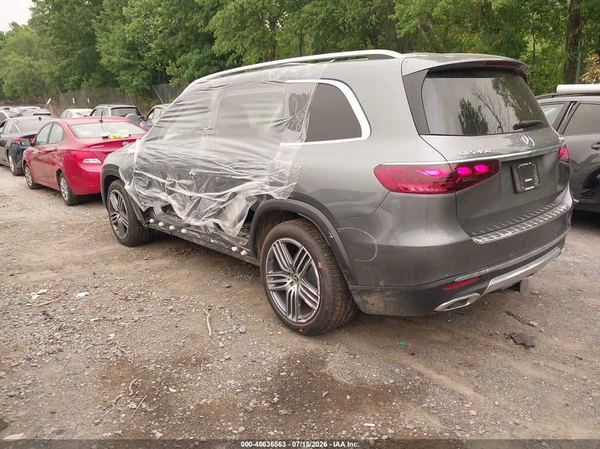 2025 Mercedes-benz Gls-klasse VIN 4JGFF5KE3SB363958 IAAI salvage auction — SIDE, Mv-907A (New York), sold $37,950 on 2026-08-04 (photo 3)