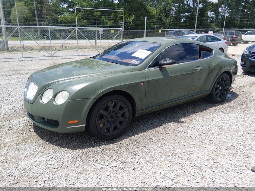 2005 Bentley Continental VIN SCBCR63W95C027597 IAAI salvage auction — NORMAL WEAR, Clear (Alabama), sold $4,050 on 2026-08-31 (photo 2)