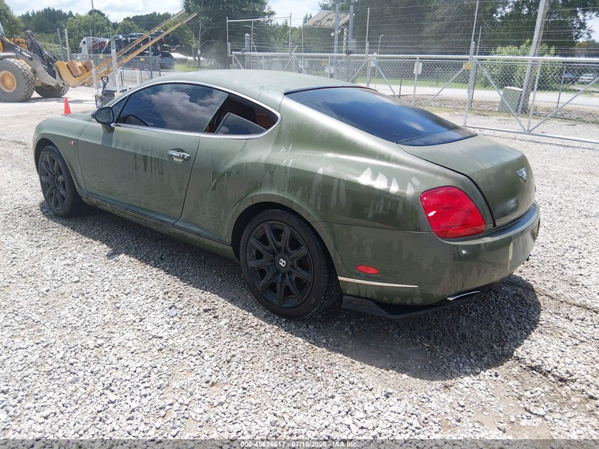 2005 Bentley Continental VIN SCBCR63W95C027597 IAAI salvage auction — NORMAL WEAR, Clear (Alabama), sold $4,050 on 2026-08-31 (photo 3)