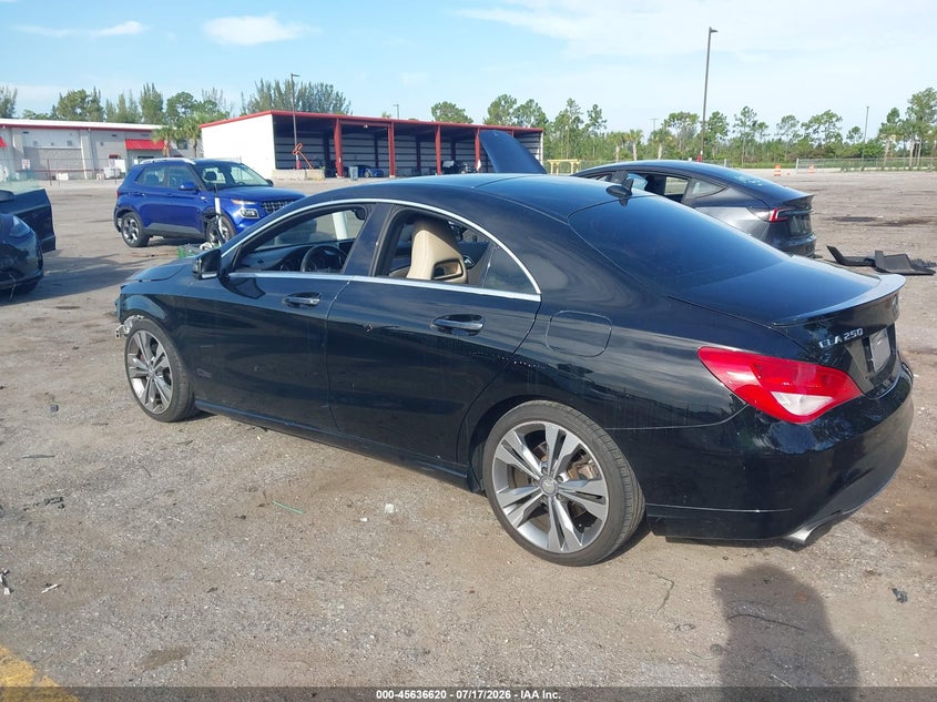 2016 Mercedes-benz Cla-klasse VIN WDDSJ4EB5GN365736 IAAI salvage auction — FRONT END, Wait Title, sold $1,525 on 2026-08-17 (photo 3)