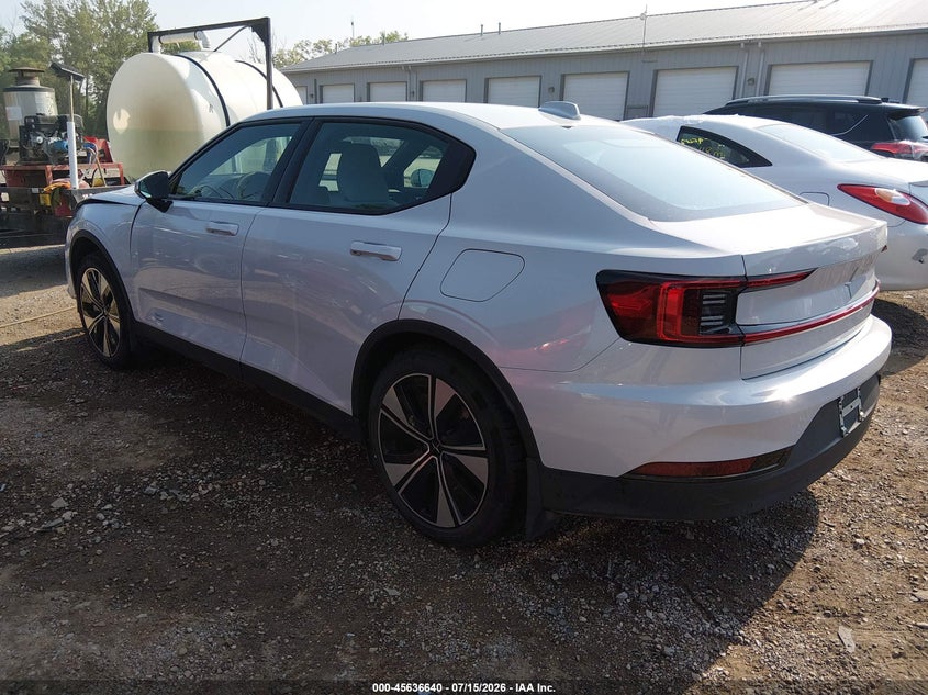 2023 Polestar 2 VIN YSMED3KA5PL132542 IAAI salvage auction — FRONT END, Wait Title, sold $5,600 on 2026-09-09 (photo 3)