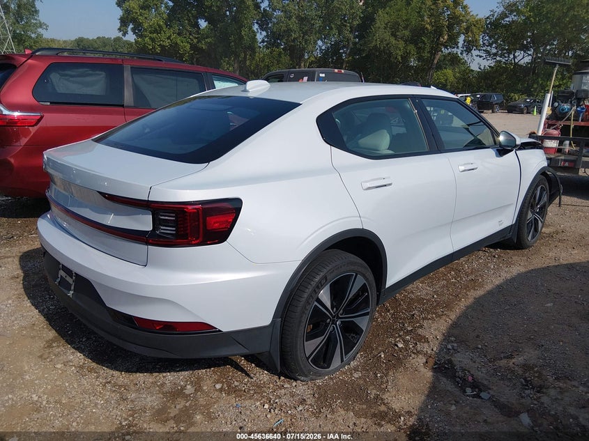 2023 Polestar 2 VIN YSMED3KA5PL132542 IAAI salvage auction — FRONT END, Wait Title, sold $5,600 on 2026-09-09 (photo 4)