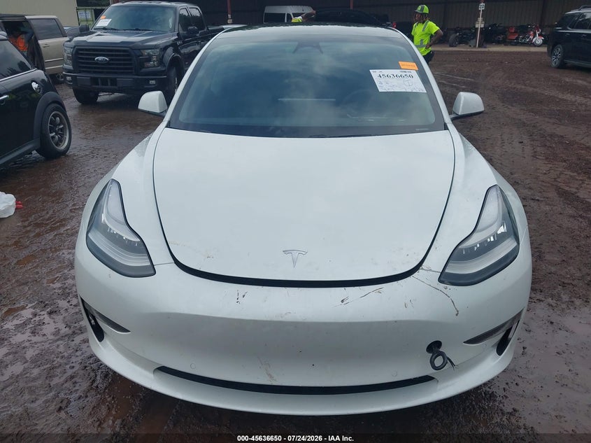 2021 Tesla Model 3 VIN 5YJ3E1EB3MF852896 IAAI salvage auction — UNDERCARRIAGE, Salvage Title, sold $7,500 on 2026-09-07 (photo 6)