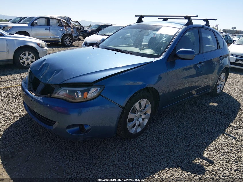 2009 Subaru Impreza VIN JF1GH61679H812686 IAAI salvage auction — NORMAL WEAR, Peddle Clear Public-Restricted (Oregon), sold $125 on 2026-07-29 (photo 2)