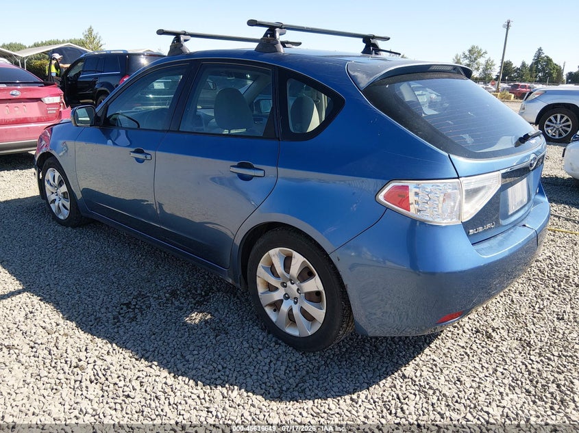 2009 Subaru Impreza VIN JF1GH61679H812686 IAAI salvage auction — NORMAL WEAR, Peddle Clear Public-Restricted (Oregon), sold $125 on 2026-07-29 (photo 3)