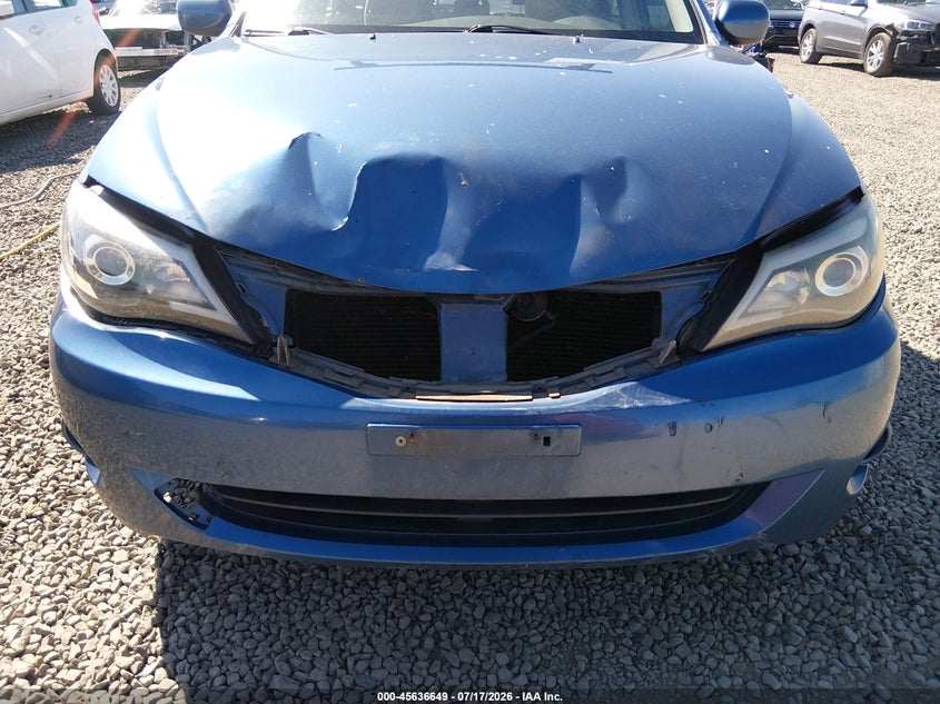 2009 Subaru Impreza VIN JF1GH61679H812686 IAAI salvage auction — NORMAL WEAR, Peddle Clear Public-Restricted (Oregon), sold $125 on 2026-07-29 (photo 6)