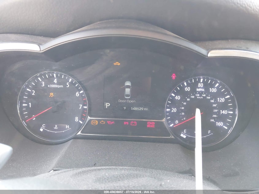 2013 Kia Optima VIN 5XXGR4A62DG236815 IAAI salvage auction — NORMAL WEAR, Regular Certificate (Iowa), sold $400 on 2026-07-29 (photo 7)