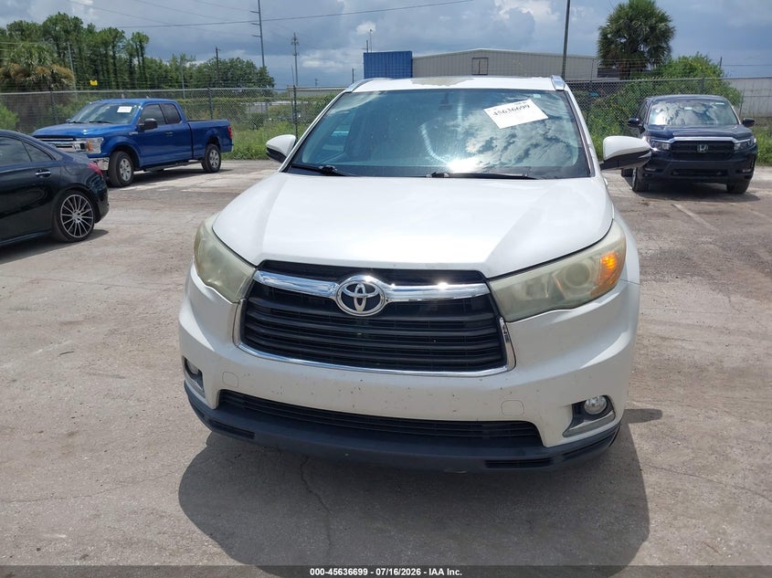 2016 Toyota Highlander VIN 5TDYKRFHXGS135251 IAAI salvage auction — MECHANICAL, Rebuildable (Florida), sold $5,300 on 2026-08-02 (photo 6)