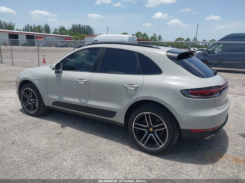 2019 Porsche Macan VIN WP1AA2A59KLB01254 IAAI salvage auction — LEFT REAR, Salvage Title, sold $13,200 on 2026-07-29 (photo 3)