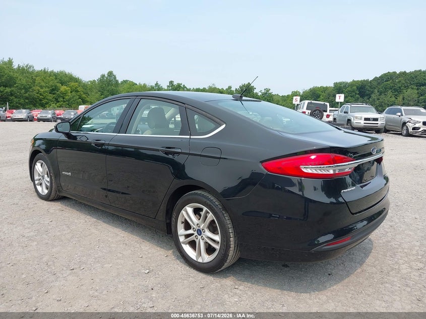 2018 Ford Fusion VIN 3FA6P0UU2JR254464 IAAI salvage auction — NORMAL WEAR, Sf97 (New York), sold $11,300 on 2026-07-23 (photo 3)