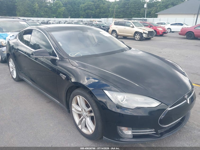 2014 Tesla Model s VIN 5YJSA1H16EFP45613 IAAI salvage auction — NORMAL WEAR, Salvage Title, sold $1,850 on 2026-07-29 (photo 1)
