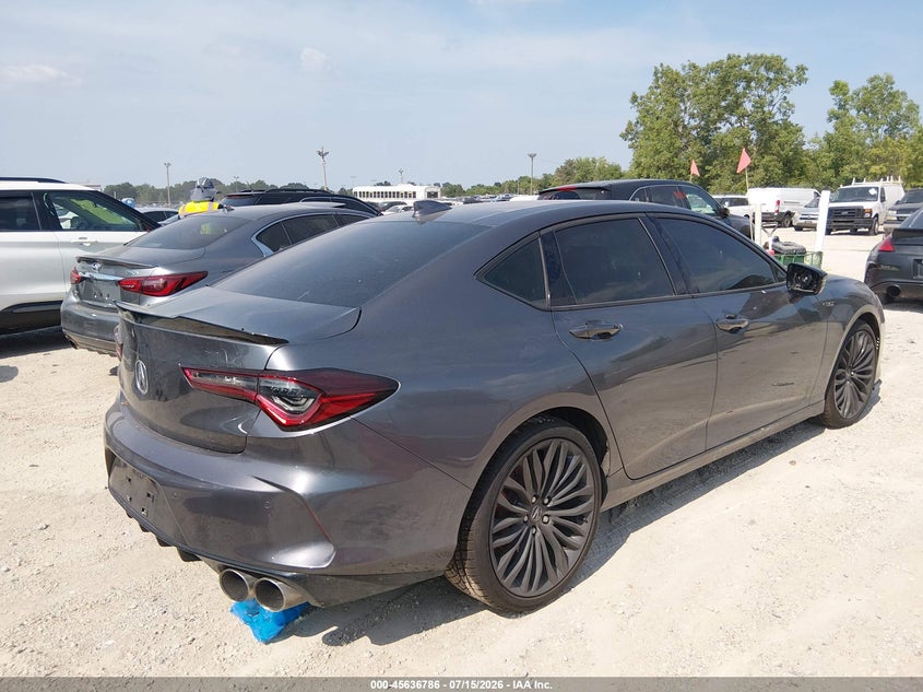 2022 Acura Tlx VIN 19UUB7F03NA001836 IAAI salvage auction — THEFT, Salvage (Illinois), sold $11,500 on 2026-08-25 (photo 4)