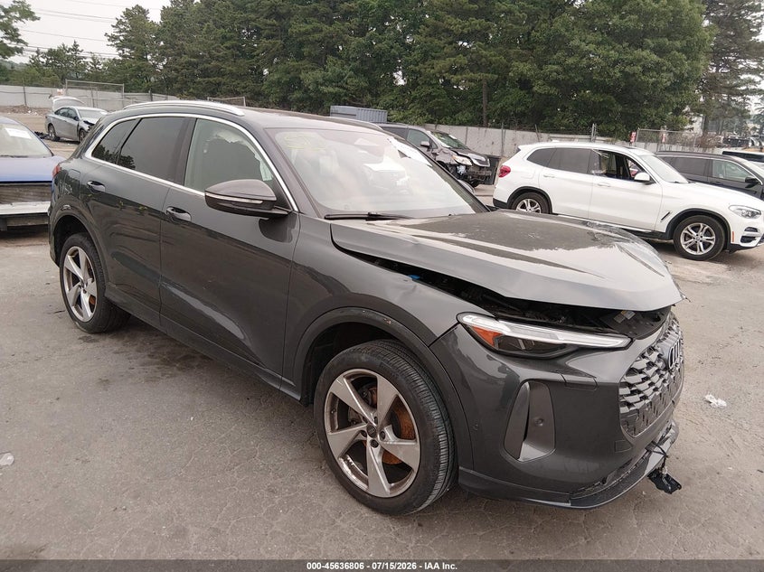 2025 Audi Q5 VIN WA12AAGU3S2005733 — IAAI salvage auction photo
