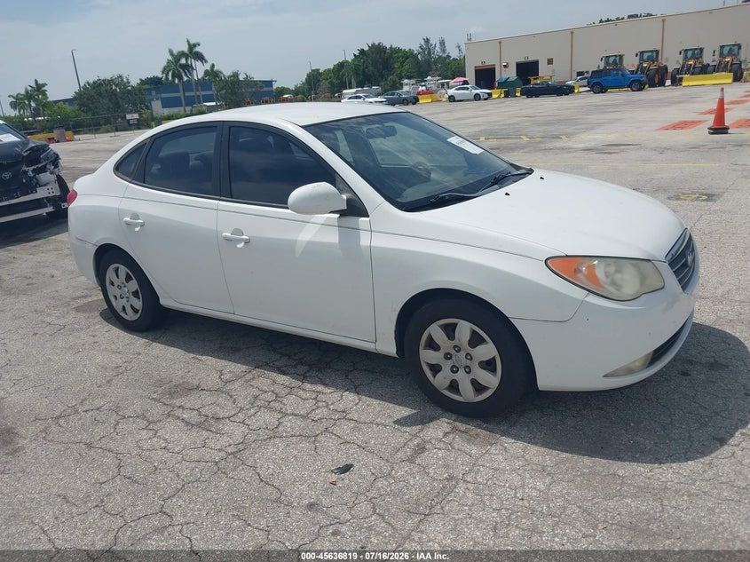 2008 Hyundai Elantra VIN KMHDU46D28U423489 IAAI salvage auction — NORMAL WEAR, Clear (Florida), sold $475 on 2026-07-23 (photo 1)
