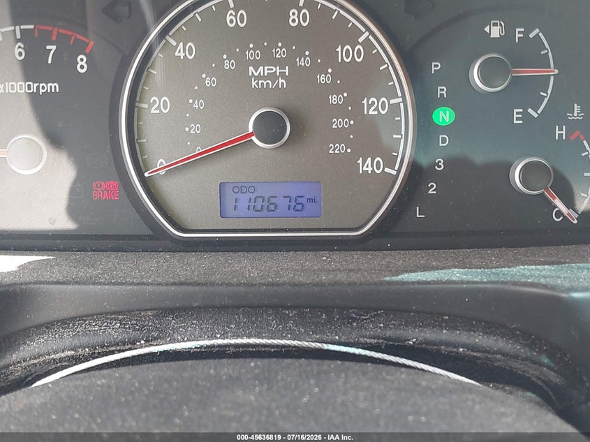 2008 Hyundai Elantra VIN KMHDU46D28U423489 IAAI salvage auction — NORMAL WEAR, Clear (Florida), sold $475 on 2026-07-23 (photo 7)