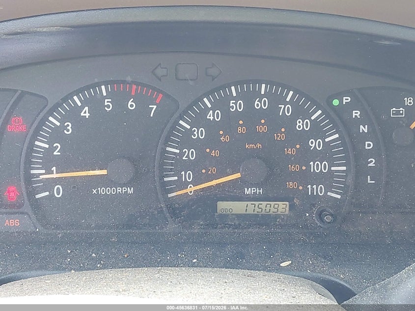 2000 Toyota Tundra VIN 5TBBT4810YS034462 IAAI salvage auction — NORMAL WEAR, Clear (Michigan), sold $575 on 2026-07-30 (photo 7)