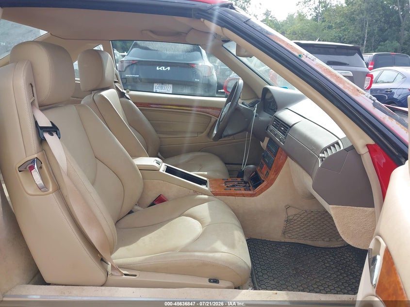 2002 Mercedes-benz Sl-class VIN WDBFA68F02F204895 IAAI salvage auction — NORMAL WEAR, Original (New Hampshire), sold $575 on 2026-07-22 (photo 5)