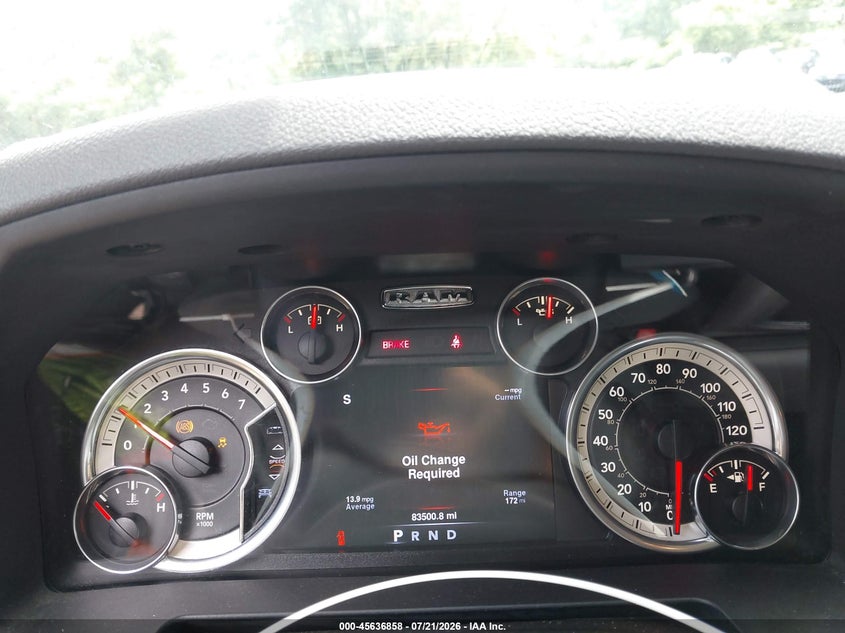 2016 Ram 1500 VIN 1C6RR6LG9GS355523 IAAI salvage auction — RIGHT FRONT, Wait Title, sold $3,500 on 2026-09-04 (photo 7)