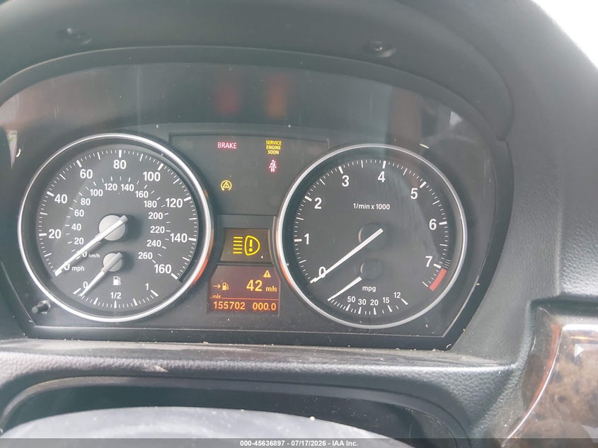 2008 BMW 3 series VIN WBAVC93588KZ73066 IAAI salvage auction — NORMAL WEAR, Certificate Of Title (Nebraska), sold $475 on 2026-07-31 (photo 7)