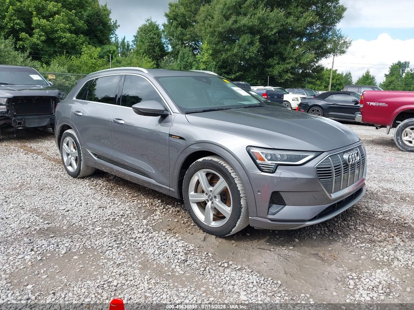 2019 Audi E-tron VIN WA1LAAGE6KB008283 IAAI salvage auction — UNKNOWN, Wait Title, sold $13,200 on 2026-08-24 (photo 1)