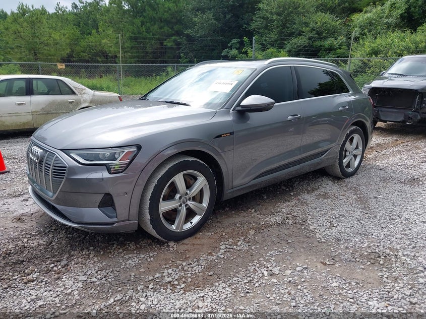 2019 Audi E-tron VIN WA1LAAGE6KB008283 IAAI salvage auction — UNKNOWN, Wait Title, sold $13,200 on 2026-08-24 (photo 2)