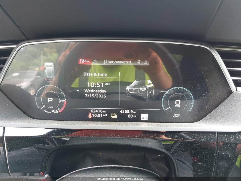 2019 Audi E-tron VIN WA1LAAGE6KB008283 IAAI salvage auction — UNKNOWN, Wait Title, sold $13,200 on 2026-08-24 (photo 7)