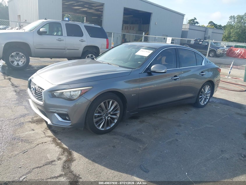 2024 Infiniti Q50 VIN JN1EV7BP7RM600291 IAAI salvage auction — NORMAL WEAR, Clear (California), sold $5,100 on 2026-07-30 (photo 2)