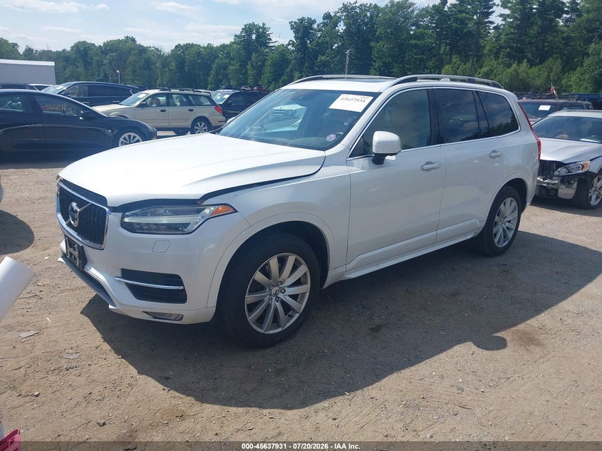 2016 Volvo Xc90 VIN YV4A22PK8G1058392 IAAI salvage auction — ELECTRICAL, Clear (Massachusetts), sold $3,000 on 2026-07-25 (photo 2)